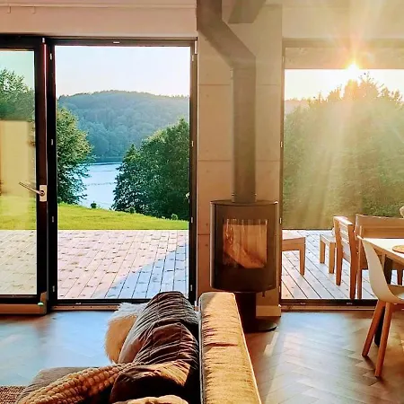 Villa Stodola Rzym - Domek, Jacuzzi, Sauna, Jezioro, Kozyczkowo