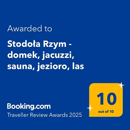 Vila Stodola Rzym - Domek, Jacuzzi, Sauna, Jezioro,