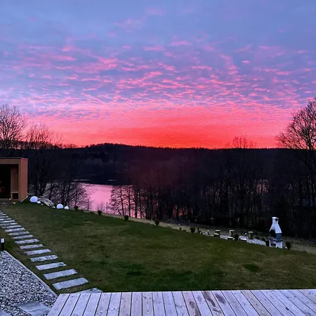 Stodola Rzym - Domek, Jacuzzi, Sauna, Jezioro, Villa *