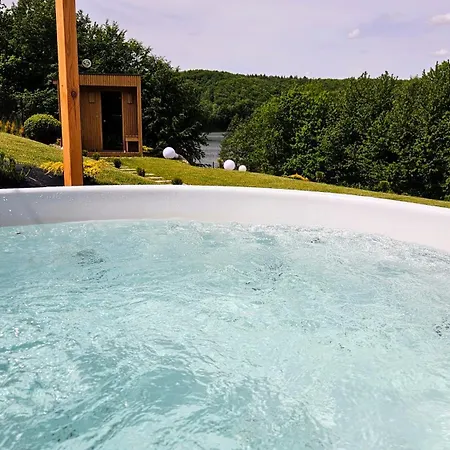 Villa Stodola Rzym - Domek, Jacuzzi, Sauna, Jezioro, Kozyczkowo