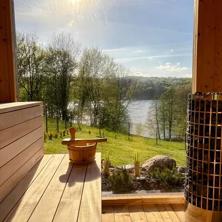 Stodola Rzym - Domek, Jacuzzi, Sauna, Jezioro, Villa *
