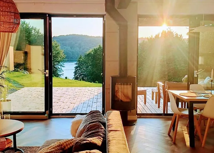 Vila Stodola Rzym - Domek, Jacuzzi, Sauna, Jezioro, Kozyczkowo