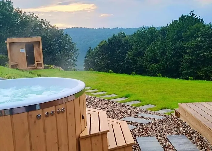 Stodola Rzym - Domek, Jacuzzi, Sauna, Jezioro, *