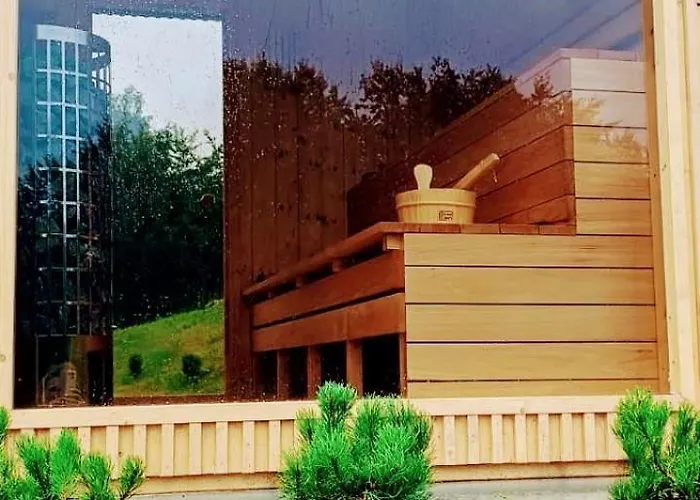 Stodola Rzym - Domek, Jacuzzi, Sauna, Jezioro,