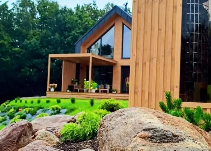 Stodola Rzym - Domek, Jacuzzi, Sauna, Jezioro, Vila