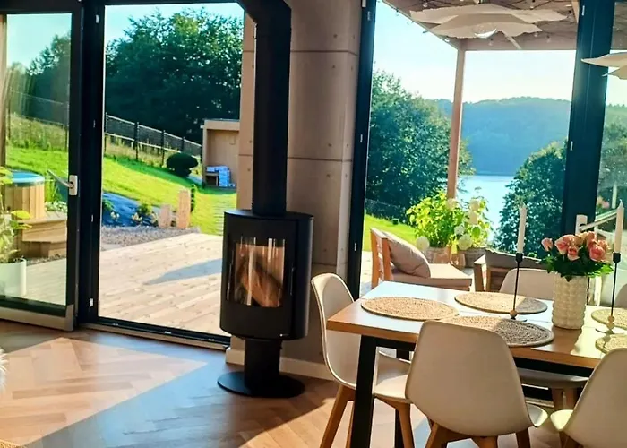 Stodola Rzym - Domek, Jacuzzi, Sauna, Jezioro, *