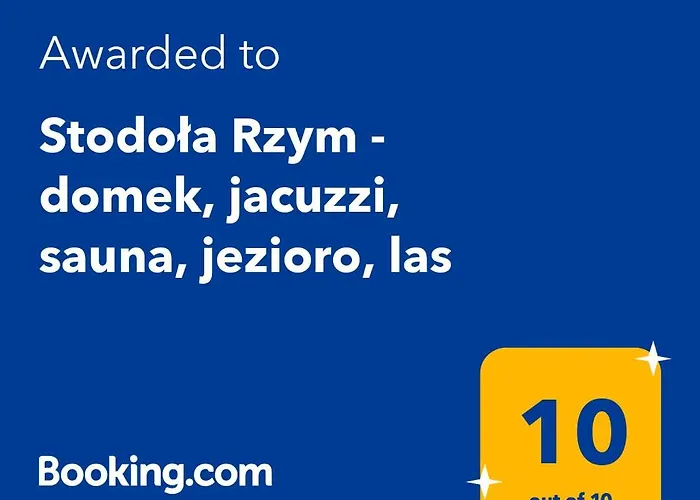 Vila Stodola Rzym - Domek, Jacuzzi, Sauna, Jezioro,