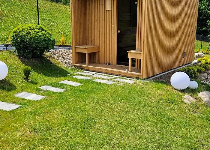 Stodola Rzym - Domek, Jacuzzi, Sauna, Jezioro, Vila *