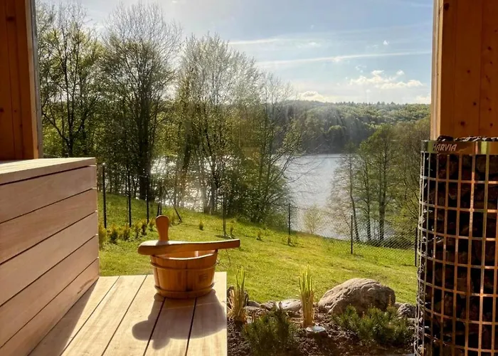 Stodola Rzym - Domek, Jacuzzi, Sauna, Jezioro, Vila *